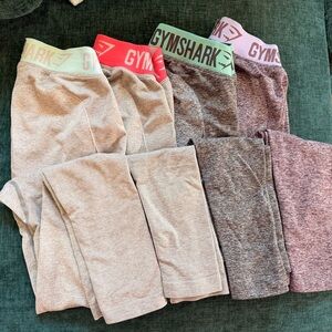 Gymshark Leggings with Vibrant Waistbands